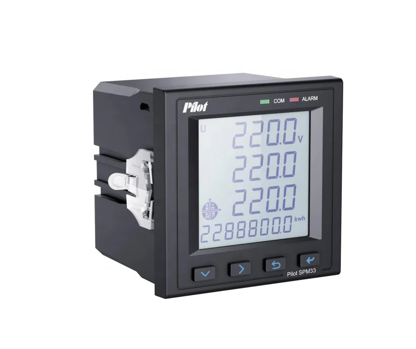 Многофункциональный измеритель мощности с ЖК дисплеем PILOT SPM33 Цифровой счетчик энергии lora
