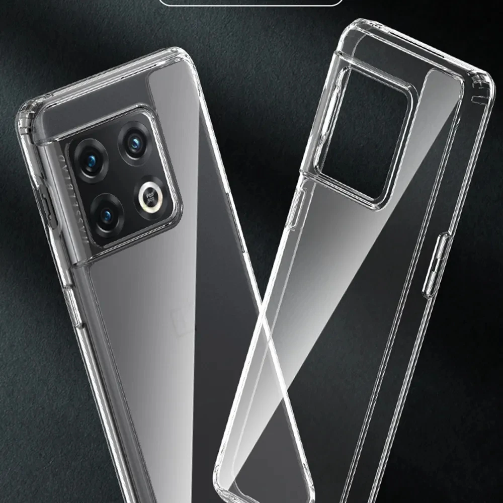 Силиконовый Мягкий Чехол для телефона Oneplus 10 Pro 11 8 9 Pro Прозрачная Задняя крышка Прозрачный чехол из ТПУ Для Oneplus 9 10 Pro 9RT 9R Nord 2 Case