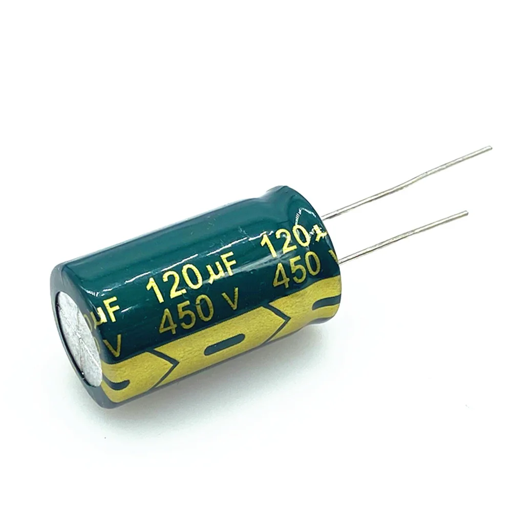 5 шт./лот 120 МКФ высокочастотный низкоомный 450 В 120 МКФ алюминиевый электролитический конденсатор размер 18*30 мм 20%