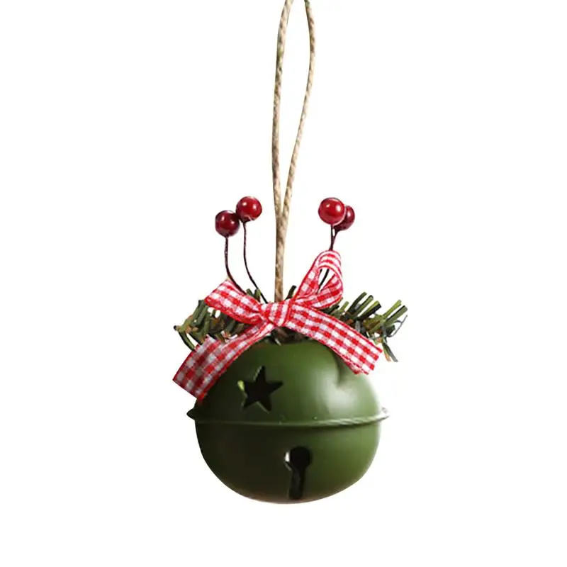 Рождественский колокольчик, украшение для Рождественской елки, подвесная подвеска для домашнего декора