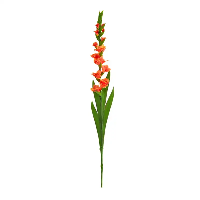 Искусственный цветок гладиолус (набор из 3-х),