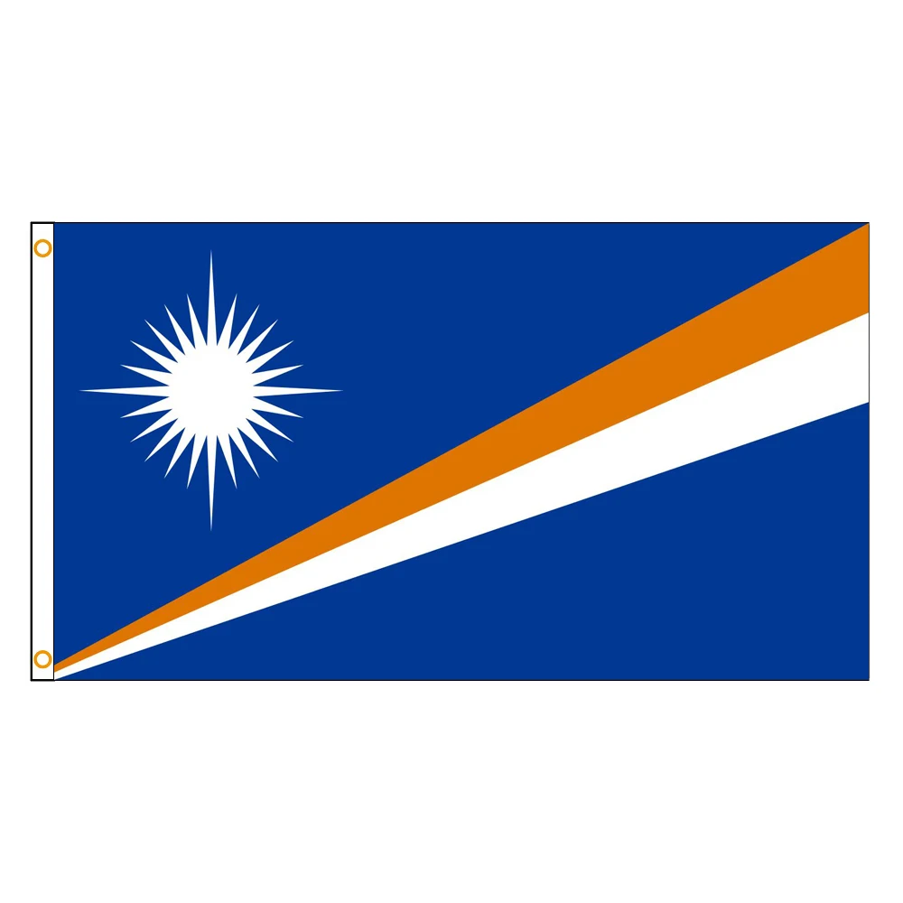 Флаг Маршалловых островов размером 90x150 см.