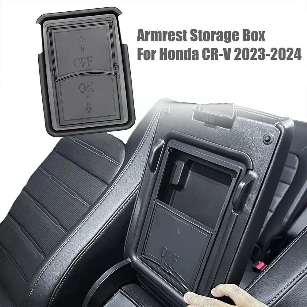 Для Honda CR-V 2023-2024 Ящик Для Хранения Автомобильного Подлокотника ABS Автомобильный Центральный Внутренний Скрытый Ящик Для Подлокотника Автомобильные Передние Аксессуары M5N1