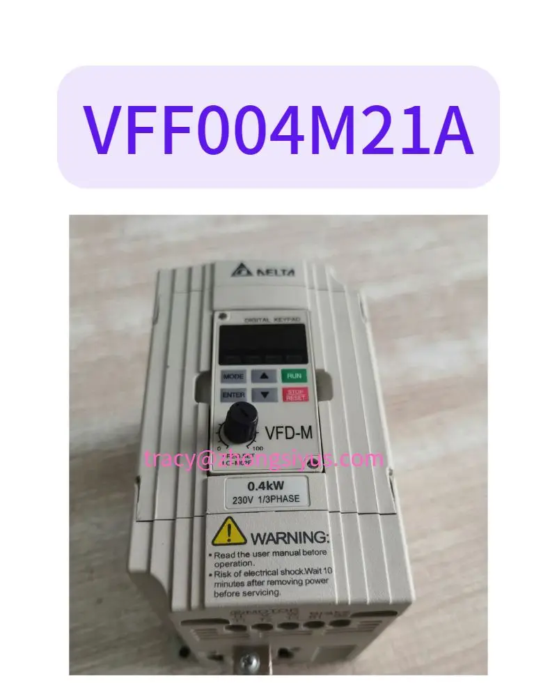 Используется инвертор VFF004M21A функция тестирования В порядке