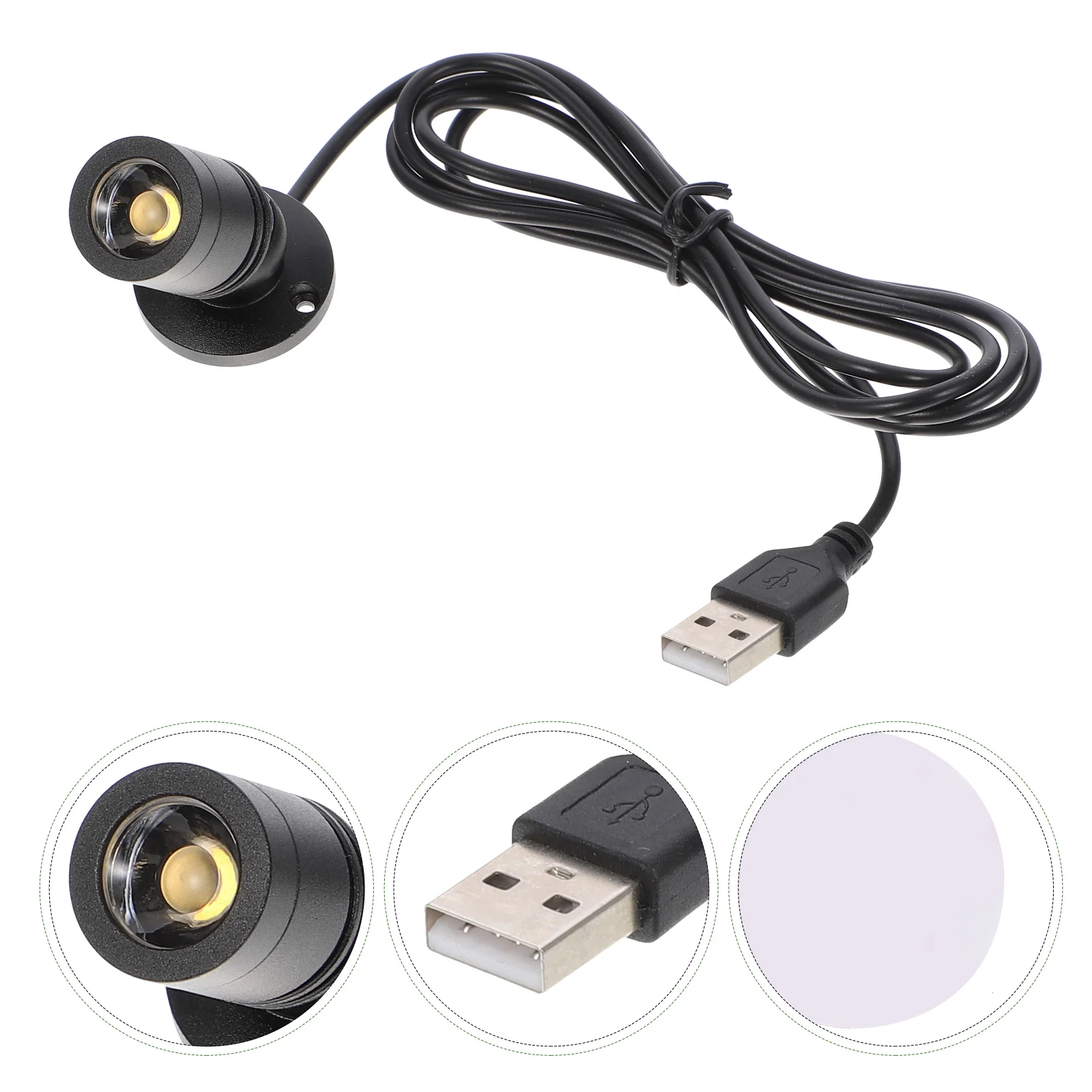 USB-небольшой прожектор под шкафом Для ювелирных изделий со светодиодным дисплеем с питанием от USB, мебель-холодильник