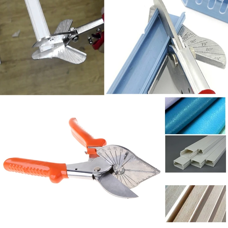 67JE 45-120 ° Многотрубные ножницы для прокладки проводов из ПВХ, ручной инструмент для обрезки торцов